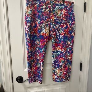 Multi color Attyre New York capris size 16